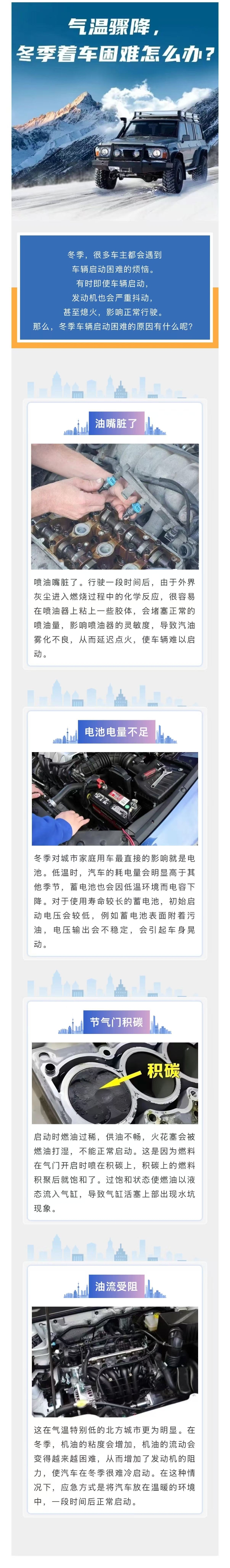 車主課堂-氣溫驟降，冬季著車?yán)щy怎么辦？